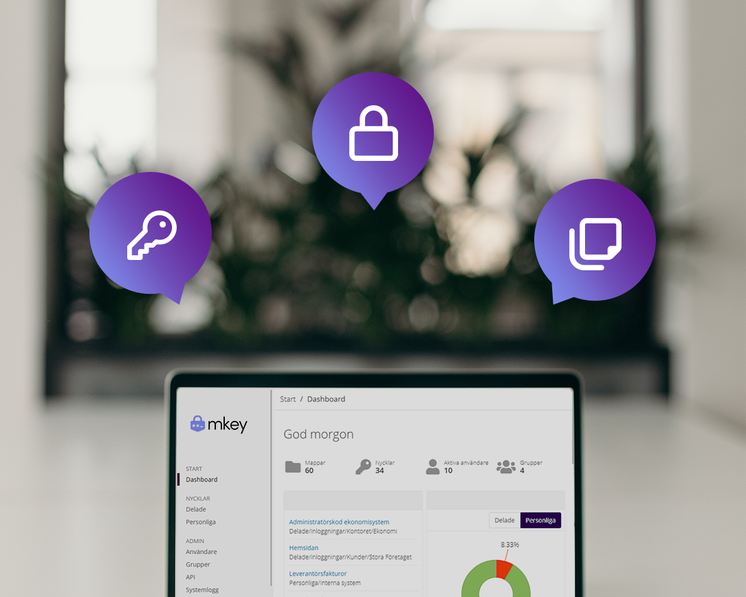 Nu kan du skapa olika nyckeltyper i mkey